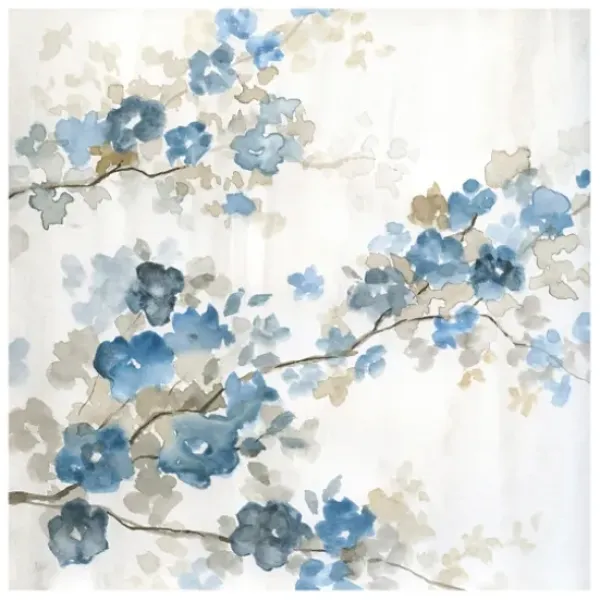 Canvas Art-Kirkland's Home Dogwood In I Giclee Canvas Art Print Blue