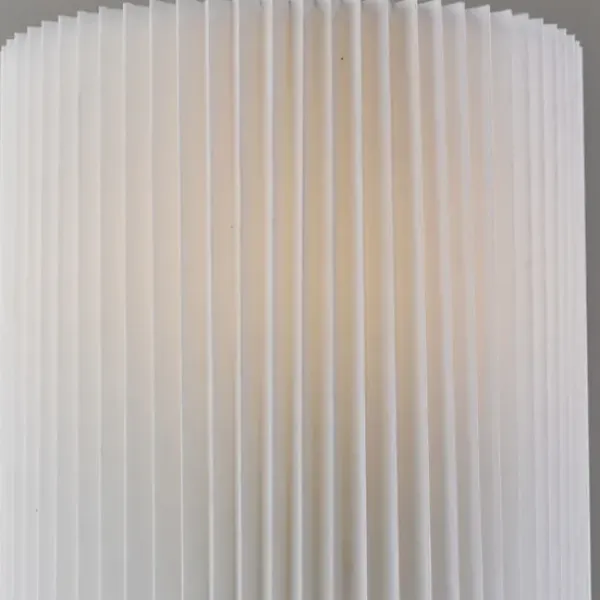 Table Lamps-Kirkland's Home Dome Pleated Shade Table Lamp White