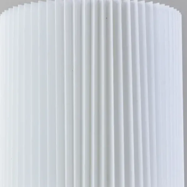 Table Lamps-Kirkland's Home Dome Pleated Shade Table Lamp White
