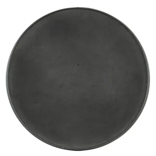 Decorative Trays-Kirkland's Home Dotted Shell Round Wooden Tray Black/Gray/Brown