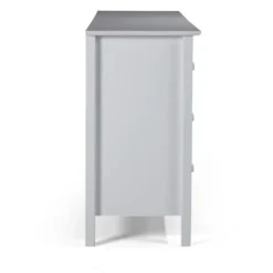 Dressers & Chests-Kirkland's Home Dove Brazilian Pine Wood Dresser Gray