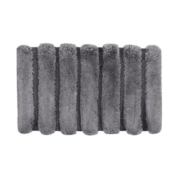 Curtains & Drapes-Kirkland's Home Dove Gray Floral 2-Pc. Curtain Panel Set, 84 In. Gray/White