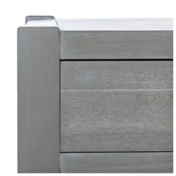 Console Tables-Kirkland's Home Dove Turned Leg Rustic Console Table Gray
