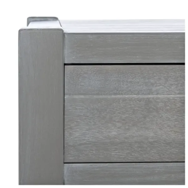 Console Tables-Kirkland's Home Dove Turned Leg Rustic Console Table Gray