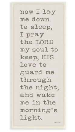 Wall Quotes & Signs-Kirkland's Home Down To Sleep Framed Giclee Canvas Art Print Black/Ivory