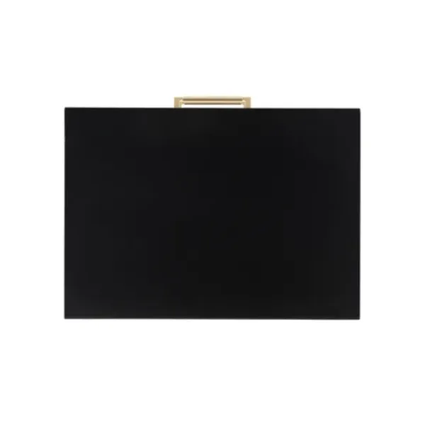 Nightstands-Kirkland's Home 2-Drawer Nightstand With Gold Hardware Black