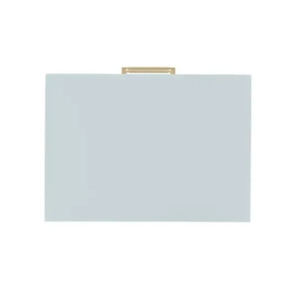 Nightstands-Kirkland's Home 2-Drawer Nightstand With Gold Hardware Gray