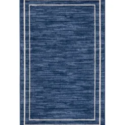 Outdoor Rugs-Kirkland's Home Draya Indoor/Outdoor Area Rug, 5X7 Blue