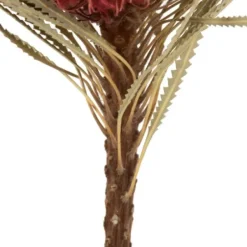 Stems & Bouquets-Kirkland's Home Dried Jumbo Banksia Stems, Set Of 3 Red