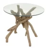 Accent & End Tables-Kirkland's Home Driftwood Branch Base Accent Table Brown