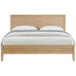 Beds & Headboards-Kirkland's Home Duke Double Driftwood Pine 5-Pc. King Bedroom Set Tan