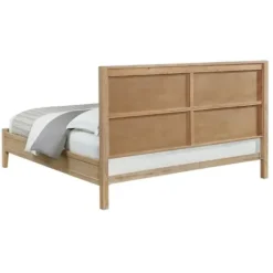 Beds & Headboards-Kirkland's Home Duke Double Driftwood Pine 5-Pc. King Bedroom Set Tan