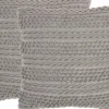Pillows-Kirkland's Home Earl Woven Stripes Throw Pillows, Set Of 2 Gray