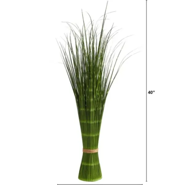 Trees & Topiaries-Kirkland's Home Earthy Onion Grass Rope-Tied Bundle