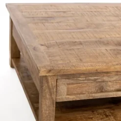Coffee Tables-Kirkland's Home Easton Mango Wood Coffee Table Brown