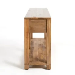 Console Tables-Kirkland's Home Easton Mango Wood Console Table Brown