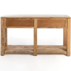 Console Tables-Kirkland's Home Easton Mango Wood Console Table Brown