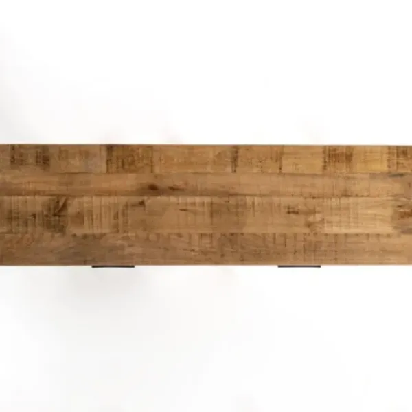 Console Tables-Kirkland's Home Easton Mango Wood Console Table Brown