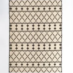 Kitchen & Floor Mats-Kirkland's Home Eat Play Love Bone-Shaped Pet Bowl Mat Tan