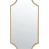 Decorative Mirrors-Kirkland's Home Elenin Gold Scalloped Wall Mirror