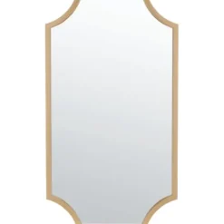 Decorative Mirrors-Kirkland's Home Elenin Gold Scalloped Wall Mirror