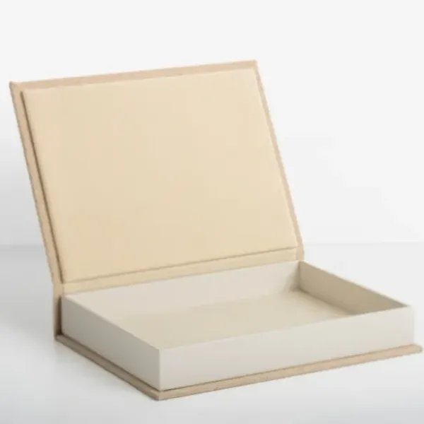Baskets & Boxes-Kirkland's Home Embossed Metal Bins, Set Of 2 White