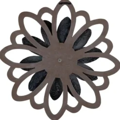 Wall Plaques-Kirkland's Home Embossed Metal Flower Wall Plaque Blue