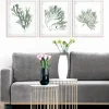 Framed Art-Kirkland's Home Emerald Coral I 3-Pc. Framed Art Print Set White/Green