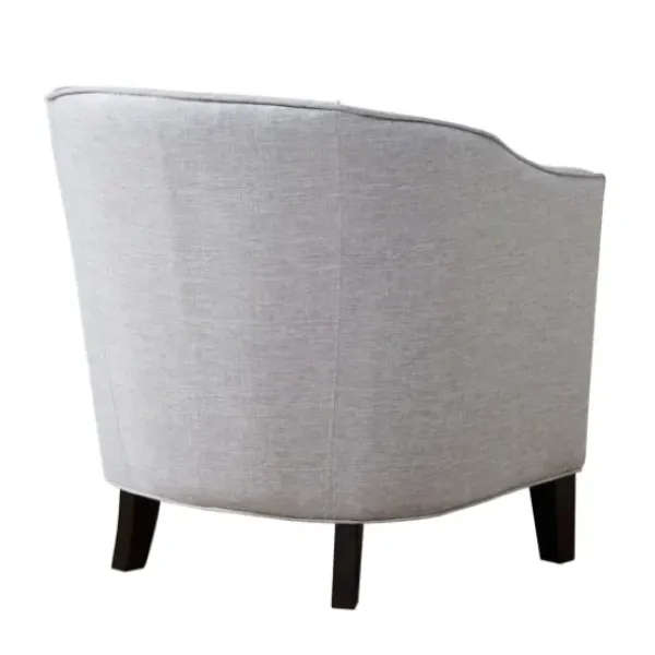 Accent Chairs-Kirkland's Home Emery Barrel Accent Chair Ivory