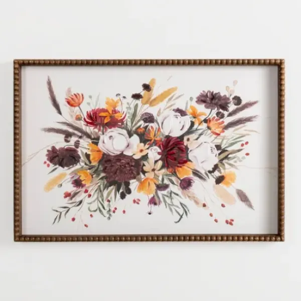 Framed Art-Kirkland's Home Equinox Bouquet Framed Art Print Multi