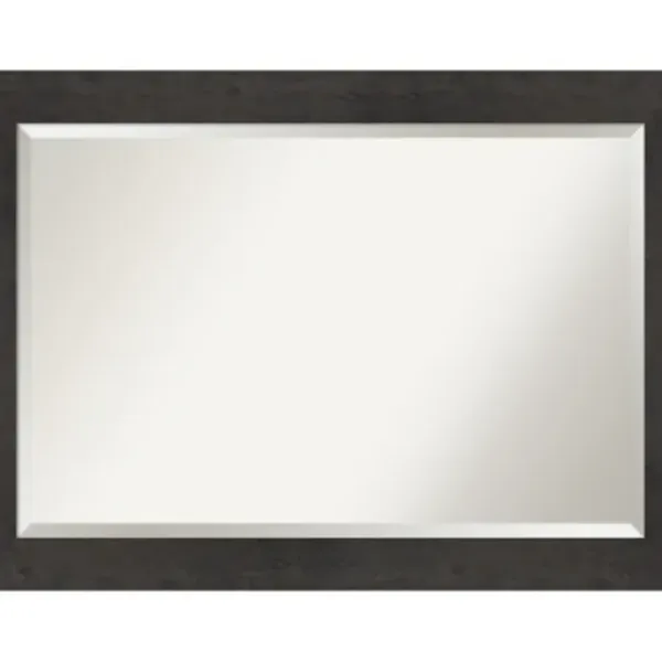 Framed Mirrors-Kirkland's Home Espresso Plank Beveled Mirror