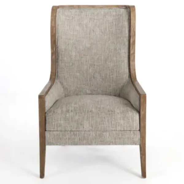 Accent Chairs-Kirkland's Home Ethan Upholstered Armchair Gray