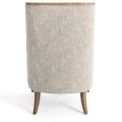 Accent Chairs-Kirkland's Home Ethan Upholstered Armchair Gray