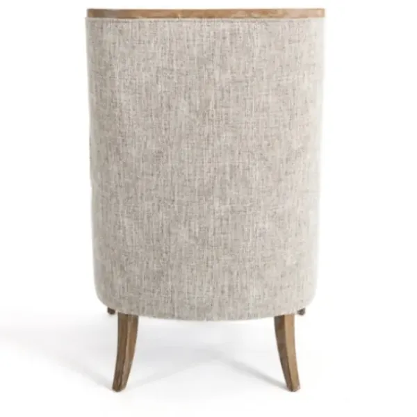Accent Chairs-Kirkland's Home Ethan Upholstered Armchair Gray