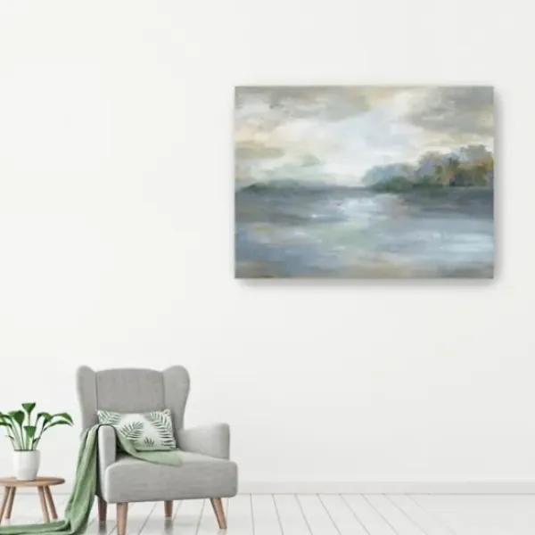 Canvas Art-Kirkland's Home Ethereal Giclee Canvas Art Print Blue
