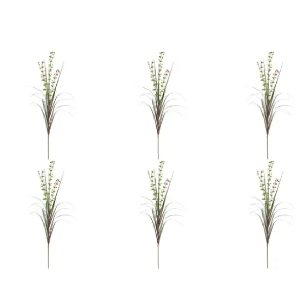Arrangements & Greenery-Kirkland's Home Eucalyptus Grass Spray, Set Of 6 Green