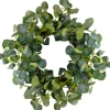 Wreaths-Kirkland's Home Eucalyptus Vines Wreath Green