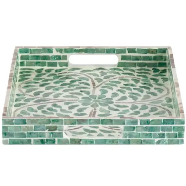 Decorative Trays-Kirkland's Home Evelyn Narrow Decorative Tray Black