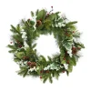 Wreaths-Kirkland's Home Ever S And Eucalyptus Berry Wreath Green