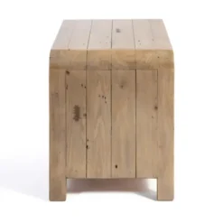 Accent & End Tables-Kirkland's Home Everson Wood Side Table Tan