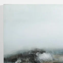 Canvas Art-Kirkland's Home Faded Abstract Canvas Art Print Blue