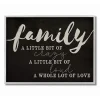 Wall Quotes & Signs-Kirkland's Home Family A Whole Lot Of Love Framed Wall Plaque Black