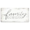 Wall Quotes & Signs-Kirkland's Home Family Branches Canvas Art Print, 60X30 In. White