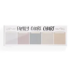 Wall Storage-Kirkland's Home Family Chore Acrylic Dry Erase Board White