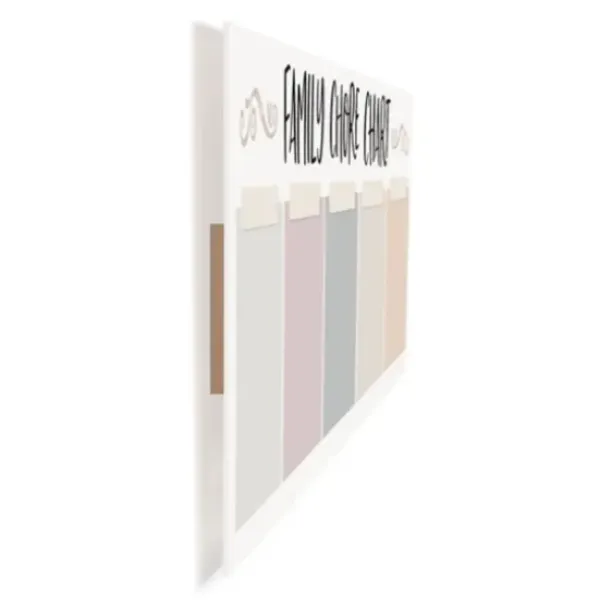 Wall Storage-Kirkland's Home Family Chore Acrylic Dry Erase Board White