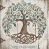 Wall Quotes & Signs-Kirkland's Home Family Is The Heart Of Our Home Canvas Art Print Multi
