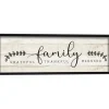 Wall Quotes & Signs-Kirkland's Home Family Thankful Grateful Blessed Wood Wall Plaque Tan