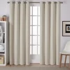 Curtains & Drapes-Kirkland's Home Fans Blackout Curtain Panel Set, 84 In. Gray