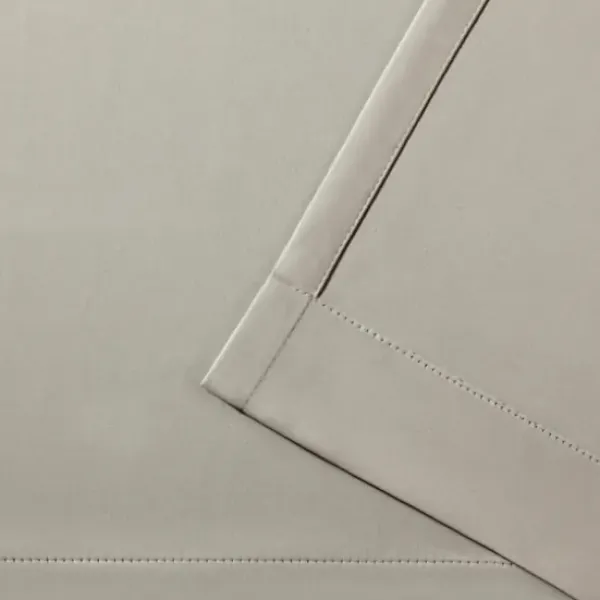 Curtains & Drapes-Kirkland's Home Fans Blackout Curtain Panel Set, 84 In. Gray
