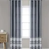 Curtains & Drapes-Kirkland's Home Farmhouse Stripe Curtain Panel Set, 84 In. Pink